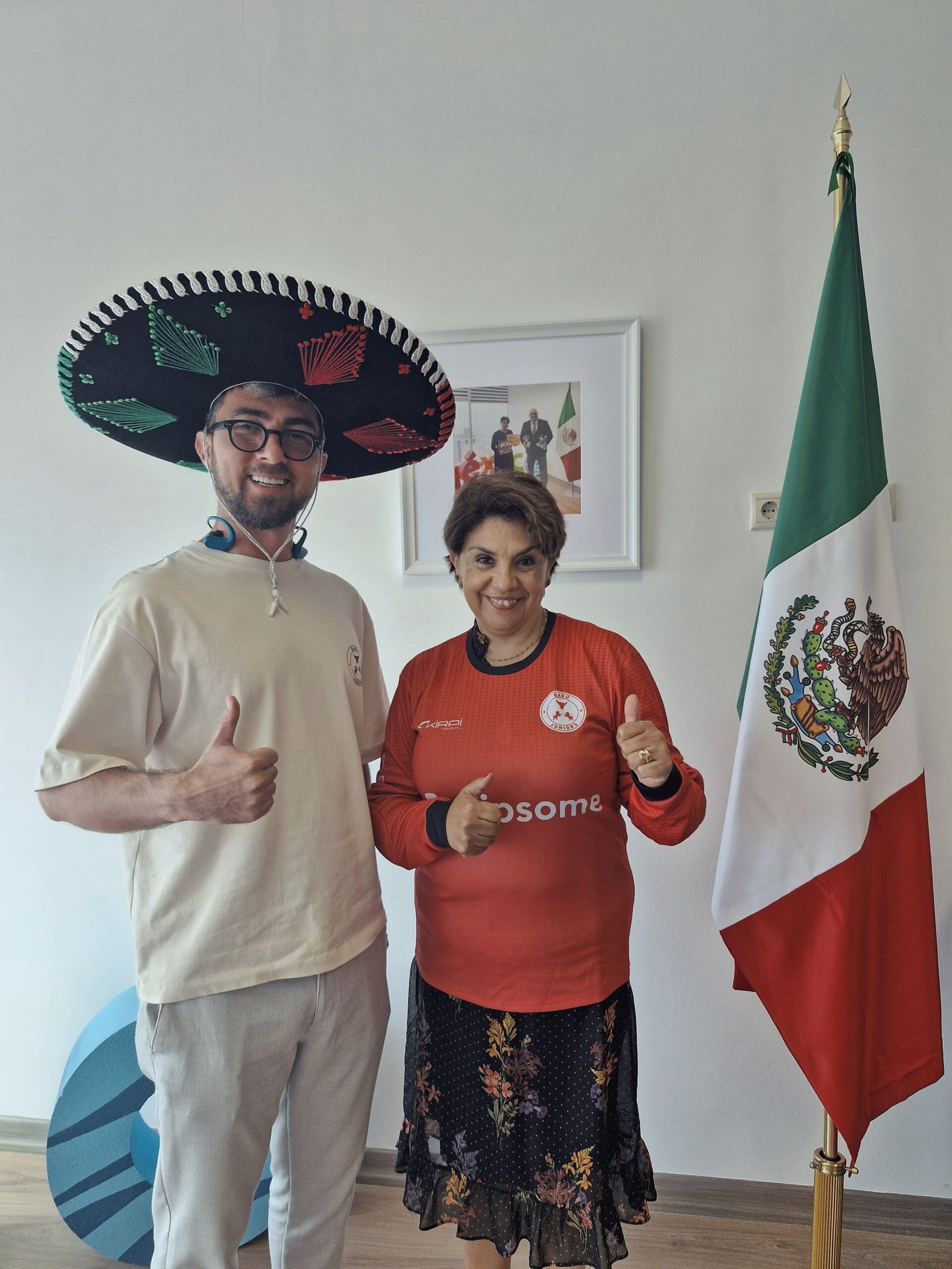 Baku Juniors Women Welcomes Mexican Ambassador as Honorary Member